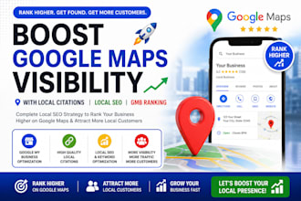 boost google maps visibility with local citations, local seo, gmb ranking
