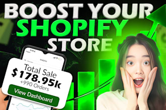 research products, optimize shopify listings, handle support