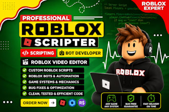 your roblox video editor roblox bot developer, roblox scripter