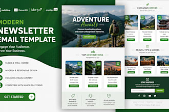 create beehiiv klaviyo brevo mailerlite newsletter template and canva animation