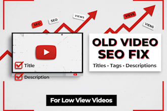 revive old youtube videos with SEO title tags and keywords