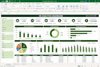 create excel and power bi dashboard and automated reports