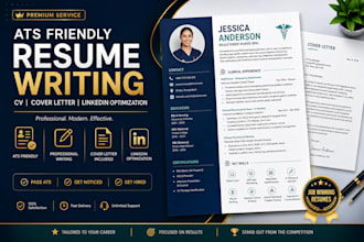 write an ats resume, CV, linkedin profile