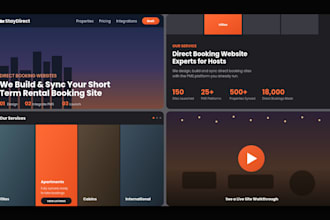 build rental website direct booking vacation rental airbnb website lodgify vrbo