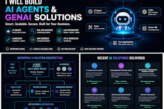 build ai agents, llm apps, rag chatbots and genai solutions