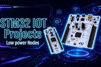 develop stm32 firmware for iot, lora, gps, GSM, and low power devices