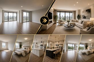 do luxury virtual staging for homes and apartments