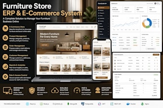 build furniture store application