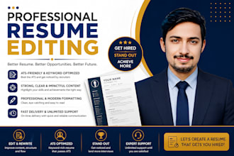 professionally edit, update and improve your resume