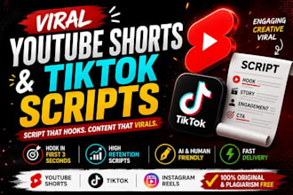 youtube shorts and tiktok video scripts