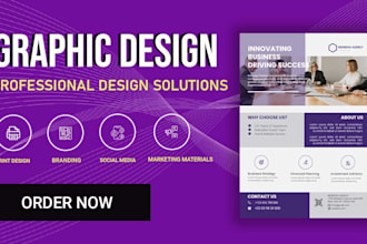 create modern flyer design for your business