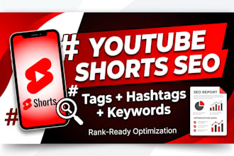 youtube shorts SEO with titles, tags, hashtags, and keywords