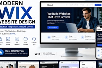wix website design, wix website wix expert