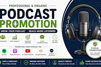 promote your podcast organically to reach real listeners