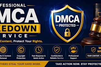 file dmca takedown notices for stolen content