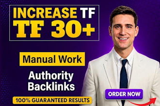increase url trust flow tf 40 plus with quality link