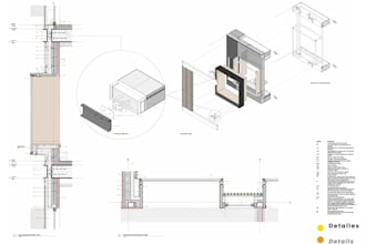 create 3d exploded axonometrics and technical details in revit