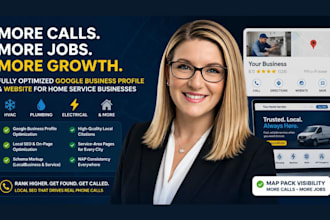 optimize google business profile for plumbers, hvac electricians gym seo geo aeo