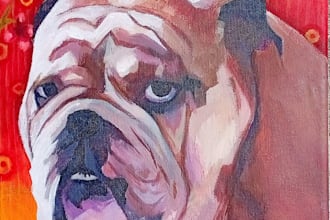 create acrylic or oil paintings of subjects of choice