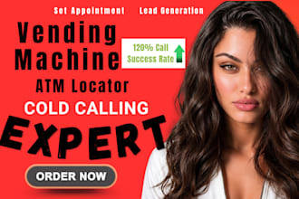 cold caller atm vending machine locator vending machine placement cold calling