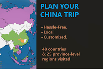 make a detailed personalized china itinerary for you
