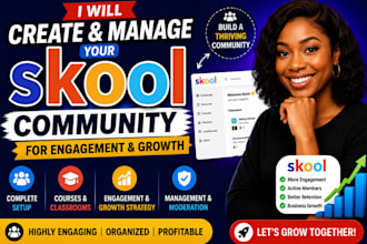 create and manage your skool community for engagement and growth
