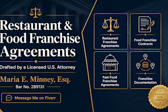 draft a legally binding restaurant franchise agreement