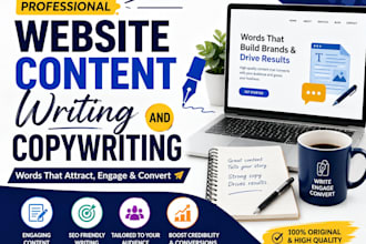 provide website copywriting and SEO website content