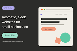 build an aesthetic website