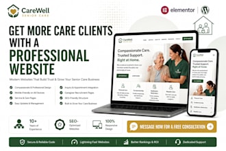 senior care services website