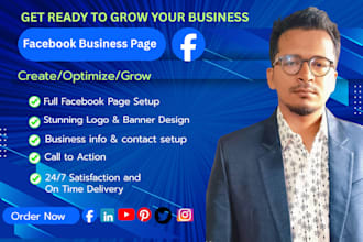 create and setup a facebook business page for maximum engagement
