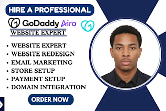 godaddy website design develop godaddy website redesign godaddy website godaddy