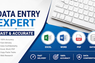 do fastest data entry, copy paste and typing work