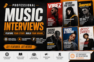 feature your music in the jamsphere magazine packages