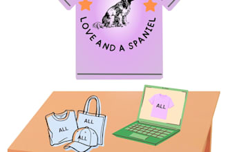 design custom t shirt, typography, and merchandise design