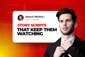 write an engaging story script for your youtube channel