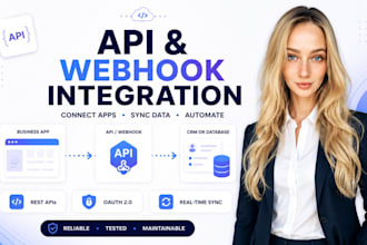 connect your apps with custom API and webhook integration