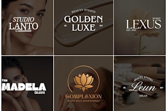 design beauty makeup artist, cosmetic and skin care logo for your brand