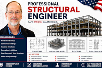 do detailed structural analysis and foundation design plans