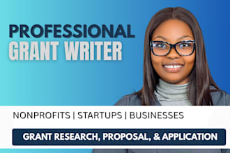 grant research, grant proposal writing, grant application business plan rfp