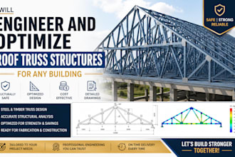engineer and optimize roof truss structures for any building
