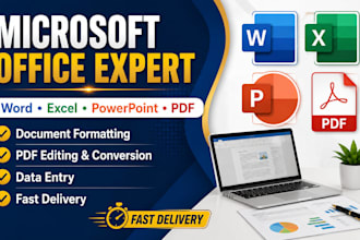 provide excellent service in microsoft word powerpoint excel