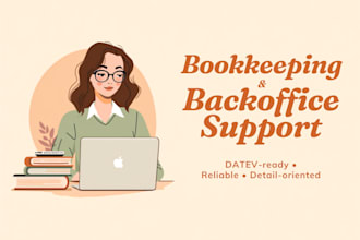 be your virtual assistant and bookkeeper for german businesses
