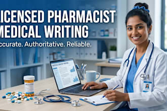 write professional medical pharmacy and drug information content