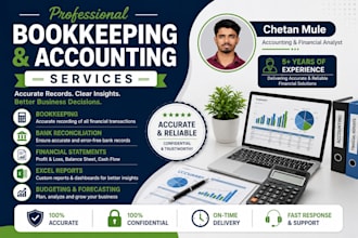do accounting, bookkeeping, financial statements
