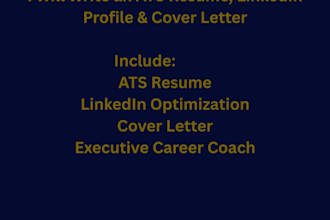 write a professional ats resume, CV and cover letter