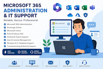 be your microsoft 365 admin and IT support expert