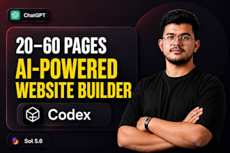 build your website using codex 20, 40, or 60 pages