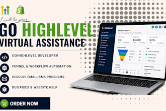 gohighlevel developer gohighlevel virtual assistant go high level workflow setup