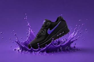 design professional branding mockups for your sneakers